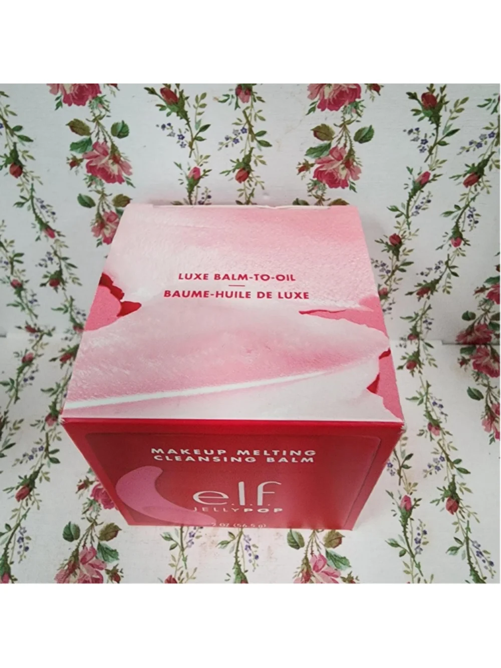 ELF Jelly Pop Makeup Melting Cleansing Balm in Pink #jellypop #cleansing